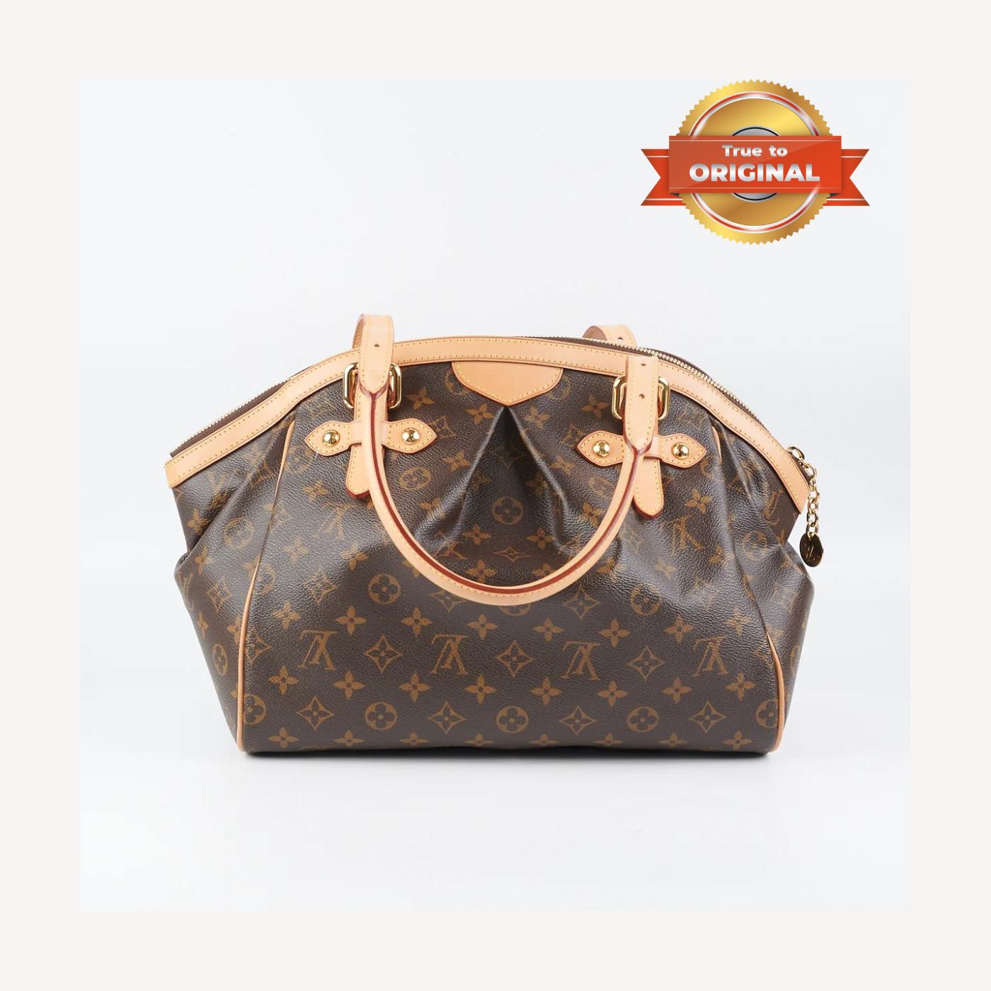 [True-to-ORIGINAL] Louis Vuitton Tivoli PM Bag Monogram Canvas Brown 14.2in/36cm For Women